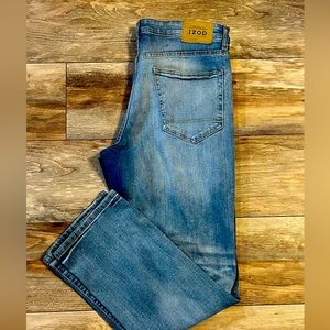 IZOD relaxed fit jeans.